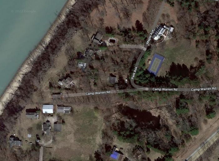 Camp Warren - Current Aerial Photo As Of 2022 (newer photo)